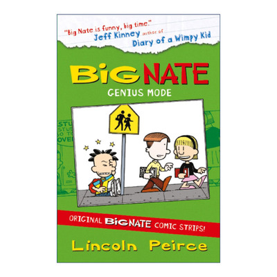 英文原版 Big Nate Compilation Genius Mode 我们班有个捣蛋王 大内特漫画合集 英文版 进口英语原版书籍