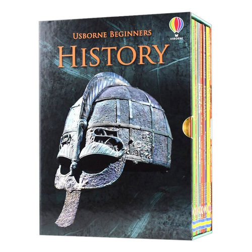 Usborne Beginners History 尤斯伯恩初学者系列 历史10册盒装 儿童英语科普 百科读物 6-9岁 儿童课外读物 英文原版进口图书