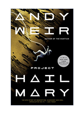 英文原版 Project Hail Mary 挽救计划 火星救援作者Andy Weir 英文版 进口英语原版书籍