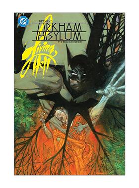 英文原版 Batman Arkham Asylum Living Hell 蝙蝠侠 阿卡姆疯人院 人间地狱 豪华精装收藏版 新版 英文版 进口英语原版书籍