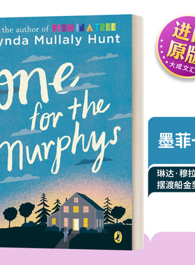 英文原版 One For The Murphys 墨菲一家 儿童小说 树上的鱼Fish in a Tree作者 英文版 进口英语原版书籍