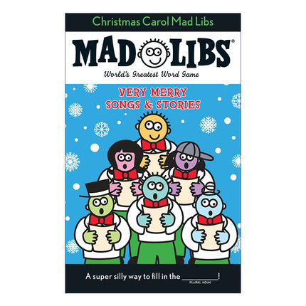 英文原版 Christmas Carol Mad Libs 圣诞颂歌 疯狂填词游戏 英文版 进口英语原版书籍