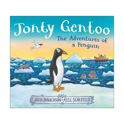 英文原版 Jonty Gentoo The Adventures of a Penguin 企鹅乔蒂的大冒险 精装绘本 英文版 进口英语原版书籍