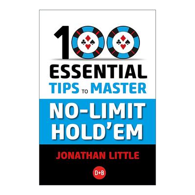 英文原版 100 Essential Tips to Master No-Limit Hold'em 无限额德州扑克制胜100诀 英文版 进口英语原版书籍