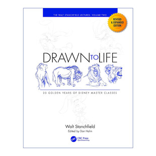 英文原版 Drawn to Life 20 Golden Years of Disney Master Classes 迪士尼动画黄金圣典卷2 第2版 英文版 进口英语原版书籍
