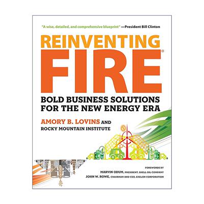 英文原版 Reinventing Fire 重塑能源 新能源世纪的商业解决方案 卢安武 英文版 进口英语原版书籍