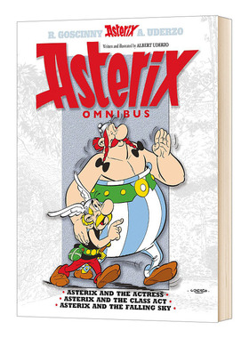 英文原版 Asterix Asterix Omnibus 11 高卢英雄历险记31-33 合订本 卷十一 儿童漫画书 英文版 进口英语原版书籍
