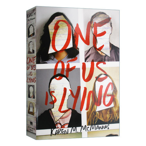 One of Us Is Lying 英文原版 谁在说谎 Karen M. McManus 进口原版书籍儿童图书