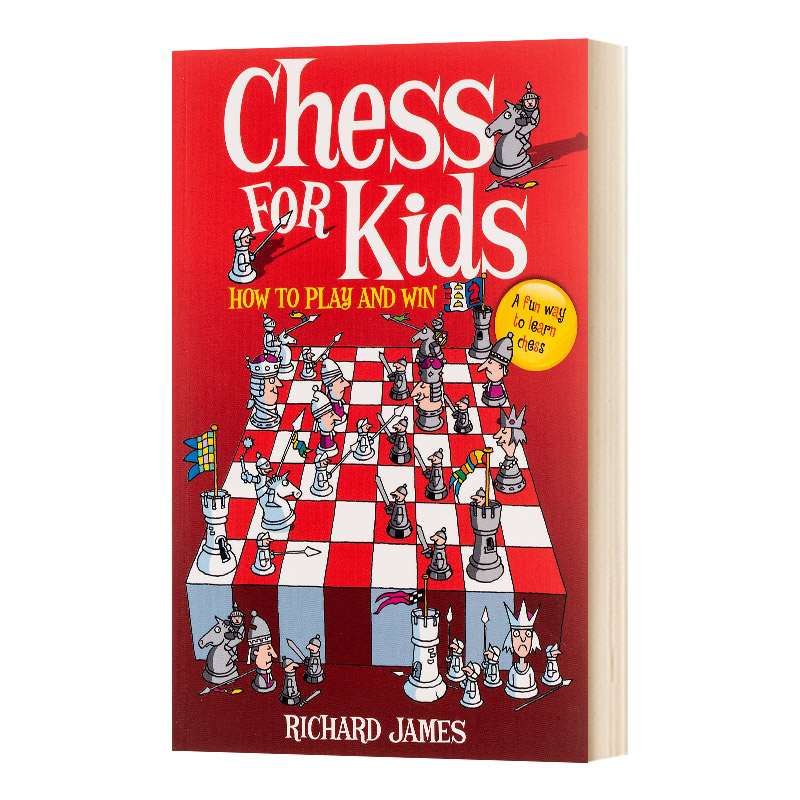 英文原版 Chess for Kids How to Play and Win 儿童象棋指南 英文版 进口英语原版书籍