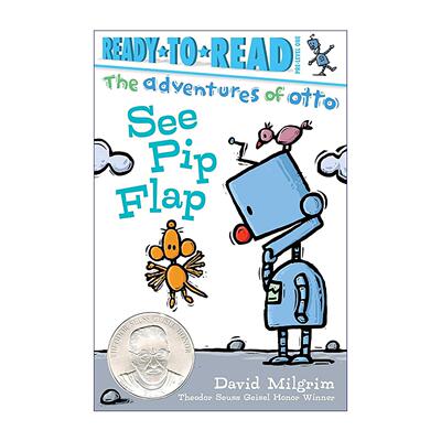 英文原版 See Pip Flap 机器人奥托 准备读分级读物 预备1级 Ready-To-Read Pre-Level 1 英文版 进口英语原版书籍