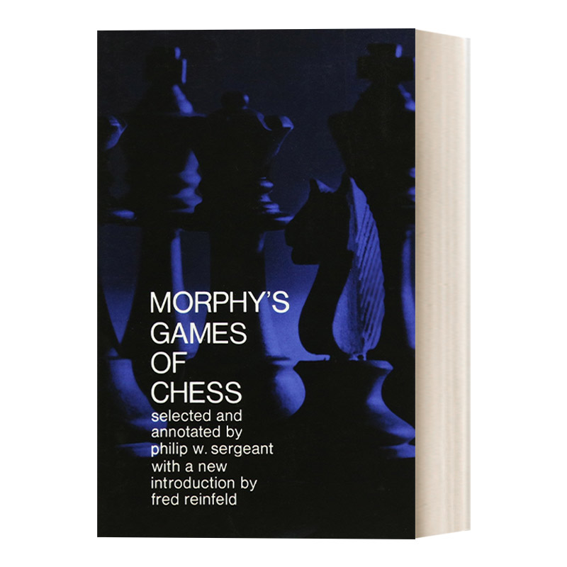 英文原版 Morphy's Games of Chess 摩菲国际象棋棋局 英文版 进口英语原版书籍