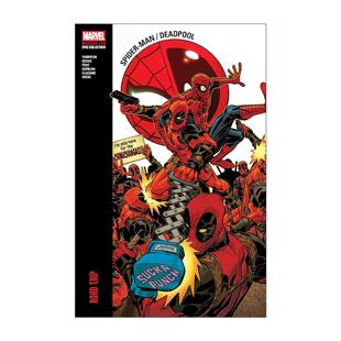 Modern Collection Spider Deadpool 英文版 书籍 英文原版 死侍现代史诗珍藏集 Era Man Trip Road Epic 进口英语原版 蜘蛛侠