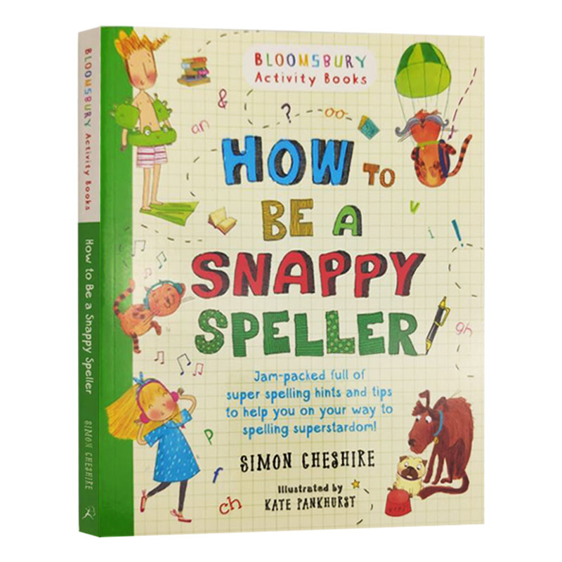 英文原版 How to Be a Snappy Speller 如何快速拼写 儿童亲子家庭教辅 英文版