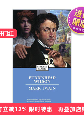 英文原版 Pudd'nhead Wilson 傻瓜威尔逊 马克吐温 Enriched Classics系列 英文版 进口英语原版书籍