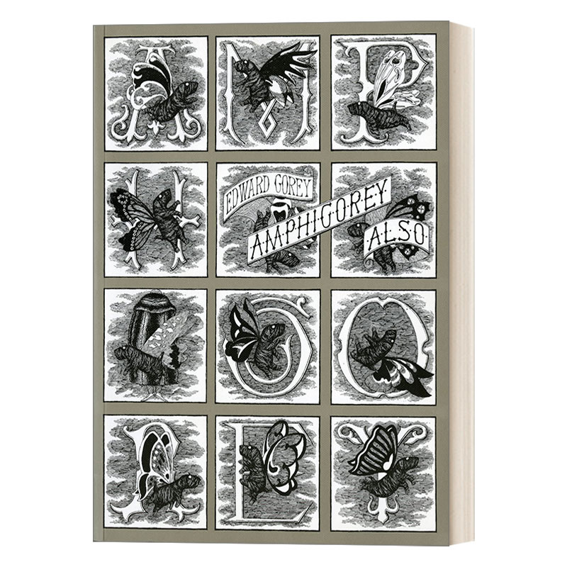 英文原版 Amphigorey Also 无聊的幽默3 黑色幽默大师爱德华 戈里漫画经典 英文版 进口英语原版书籍