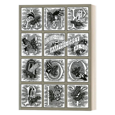 英文原版 Amphigorey Also 无聊的幽默3 黑色幽默大师爱德华 戈里漫画经典 英文版 进口英语原版书籍
