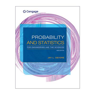 英文原版 Probability and Statistics for Engineering and the Sciences 工程与科学的概率与统计学 第9版 精装进口英语原版书籍