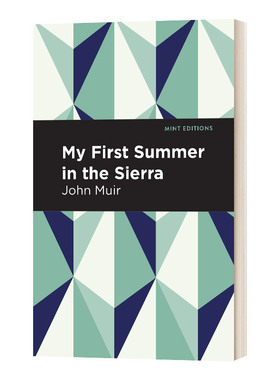 英文原版 My First Summer in the Sierra 约翰缪尔 夏日走过山间 英文版 进口英语原版书籍