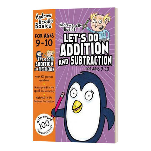 英文原版 Let's do Addition and Subtraction 9-10 我们一起做加法和减法 9-10岁 英文版 进口英语原版书籍儿童图书