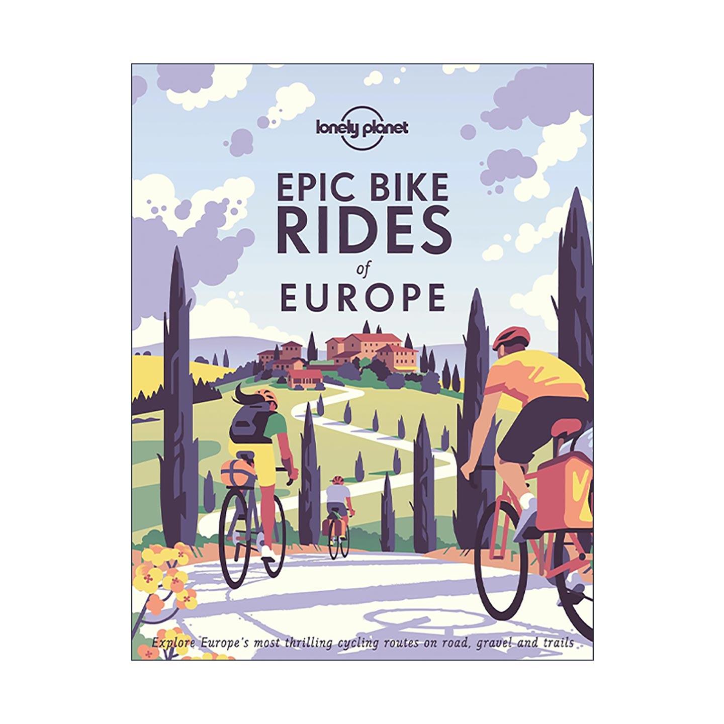 英文原版 Epic Bike Rides of Europe 欧洲骑行路线指南 精装 孤独星球 英文版 进口英语原版书籍