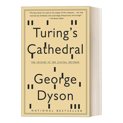 英文原版 Turing's Cathedral 图灵的大教堂 数字宇宙开启智能时代 传记 George Dyson 英文版 进口英语原版书籍