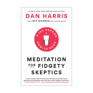 英文原版 Meditation for Fidgety Skeptics 烦躁不安的怀疑论者冥想 多一点快乐指南 Dan Harris 英文版 进口英语原版书籍