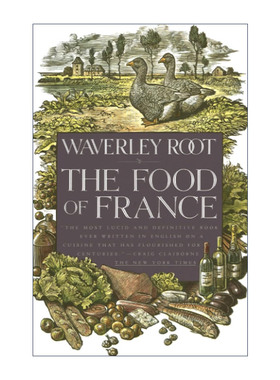 英文原版 The Food of France 法国美食 食谱 旅行指南 游记 Waverley Root 英文版 进口英语原版书籍