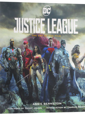 Justice League 英文原版 正义联盟电影艺术画册 电影设定集 DC正义联盟 海王神奇女侠 超人蝙蝠侠 英文版进口原版英语艺术书籍