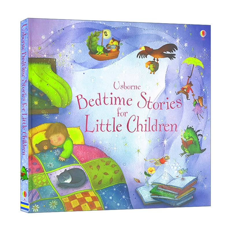 Usborne 英文原版 Bedtime Stories for Little Children 儿童睡前故事 五个故事精装合辑 亲子共读英语启蒙绘本故事书
