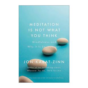Not 书籍 进口英语原版 拥抱当下 Meditation 力量 You What 英文版 英文原版 Think 乔恩·卡巴金 正念地活