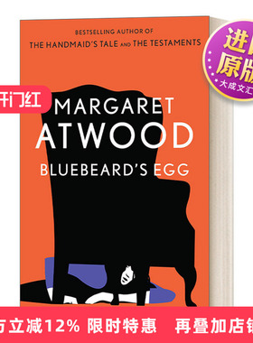 英文原版 Bluebeard's Egg 蓝胡子的蛋 Margaret Atwood玛格丽特·阿特伍德 英文版 进口英语原版书籍