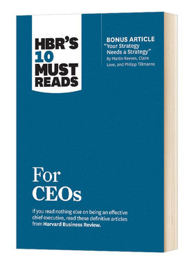 哈佛商业评论CEO必修 英文原版 HBR's 10 Must Reads for CEOs 企业管理 英文版进口英语书籍