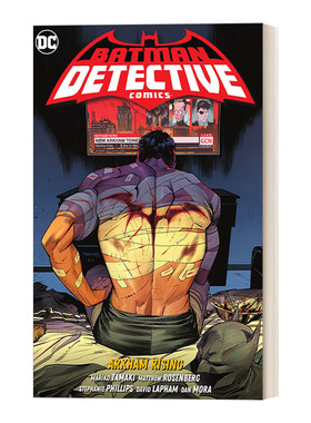 英文原版 Batman Detective Comics Vol. 3 Arkham Rising 2022蝙蝠侠侦探漫画3阿卡姆崛起 DC漫画 精装 英文版 进口英语原版书籍