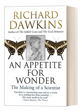 英文原版 An Appetite For Wonder The Making of a Scientist 理查德·道金斯传 上 一个科学家的养成 英文版 进口英语原版书籍
