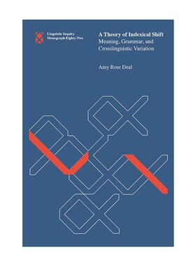 英文原版 A Theory of Indexical Shift 英文版 进口英语原版书籍