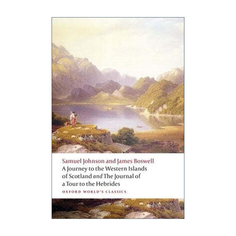 英文原版 A Journey to the Western Islands of Scotland and the Journal of a Tour to the Hebrides 苏格兰西部岛屿之旅