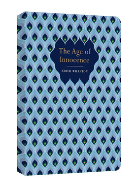 英文原版 The Age of Innocence 纯真年代 浮雕封面高颜值装帧设计 Edith Wharton 精装Chiltern Classic 英文版 进口英语原版书籍