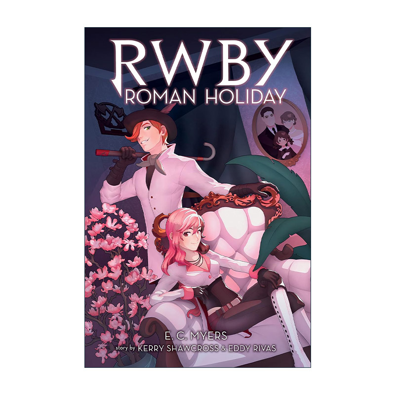 英文原版 RWBY Roman Holiday 四色战记 红白黑黄外传小说 罗马假日 英文版 进口英语原版书籍