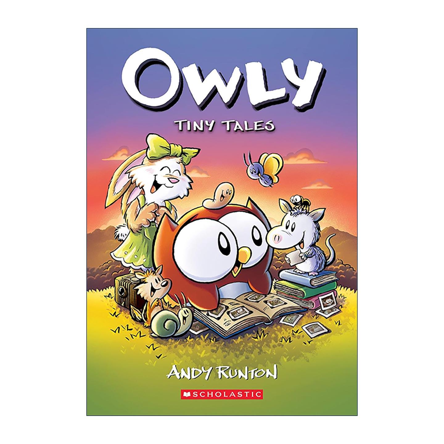 英文原版 Owly #5 Tiny Tales 大眼猫头鹰奥莉5 英文版 进口英语原版书籍