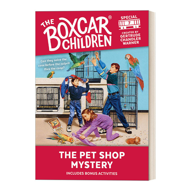 英文原版 The Boxcar Children Specials#7 The Pet Shop Mystery 英文版 进口英语原版书籍