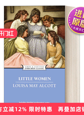英文原版 Little Women 小妇人 Enriched Classics系列 英文版 进口英语原版书籍
