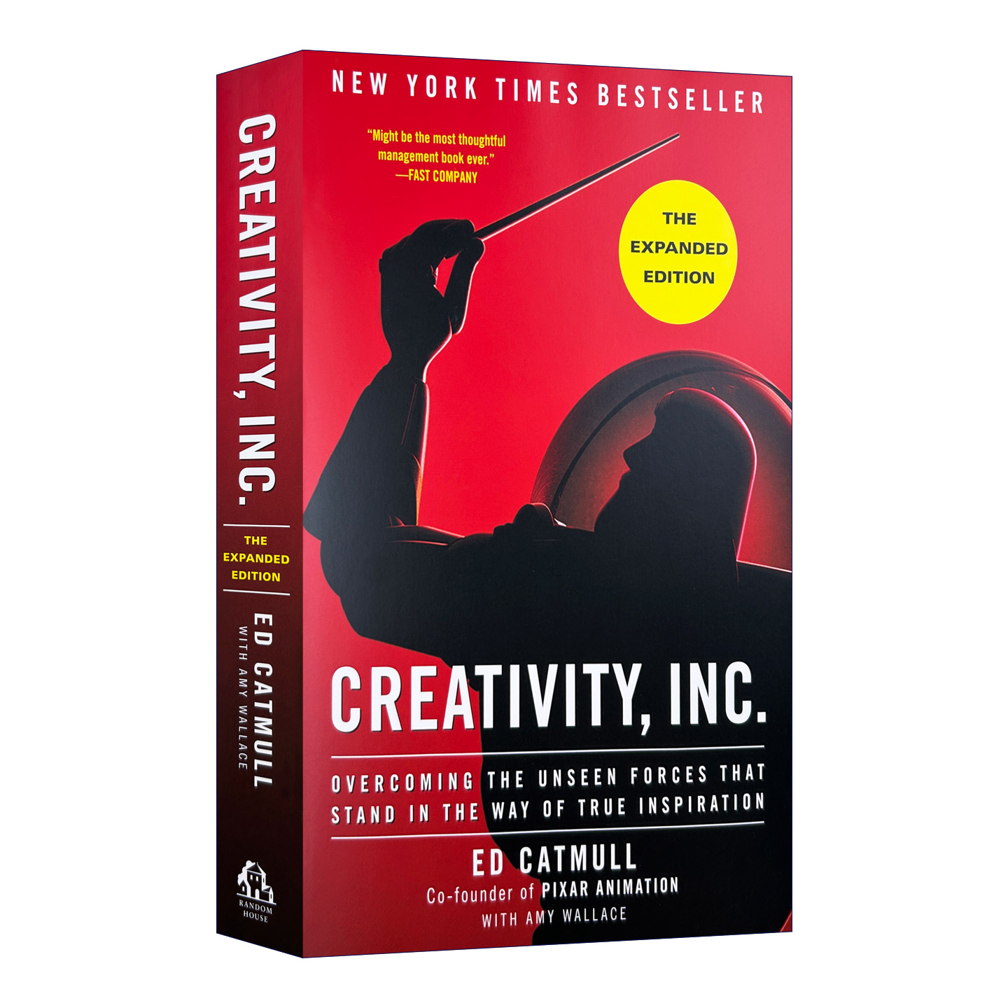 英文原版 Creativity Inc 创新公司 皮克斯的启示 扩充版 Ed Catmull 英文版 进口英语原版书籍