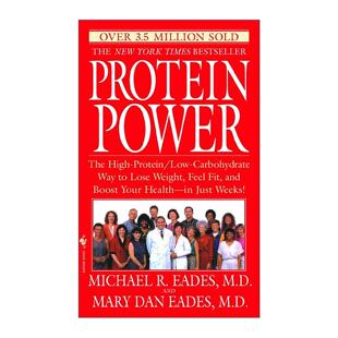 Michael Protein 低碳水化合物 英文原版 进口英语原版 蛋白质力量 英文版 Power 书籍 高蛋白 Eades 健康减肥指南