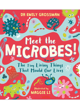 英文原版 Meet the Microbes 认识微生物 少儿科普 英文版 进口英语原版书籍