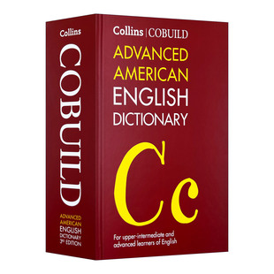 英文原版 NEW Collins COBUILD Advanced American English Dictionary 新柯林斯美式英语学习词典 精装第三版 进口英语原版书籍