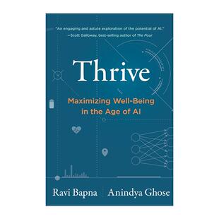 MIT 书籍 进口英语原版 Ravi Thrive The Bapna 繁荣 Press 英文版 英文原版 人工智能时代 精装 幸福
