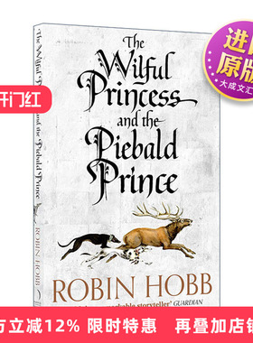 英文原版 The Wilful Princess and the Piebald Prince 任性公主与花斑王子 罗宾·霍布中篇小说 刺客正传系列前传 进口英语书籍