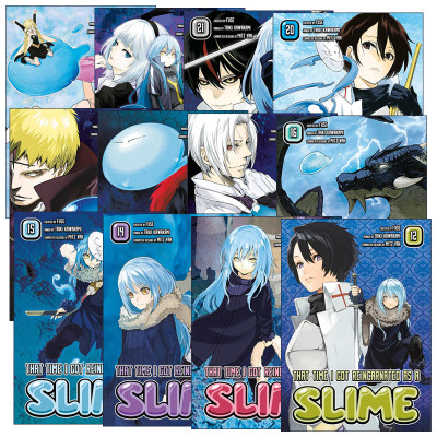 英文原版 That Time I Got Reincarnated as a Slime 关于我转生变成史莱姆这档事12册 同名动漫漫画 伏濑 英文版 进口原版书籍