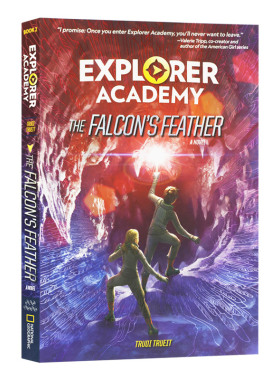 英文原版 Explorer Academy The Falcon's Feather Book 2 探险家学院2 英文版儿童图书