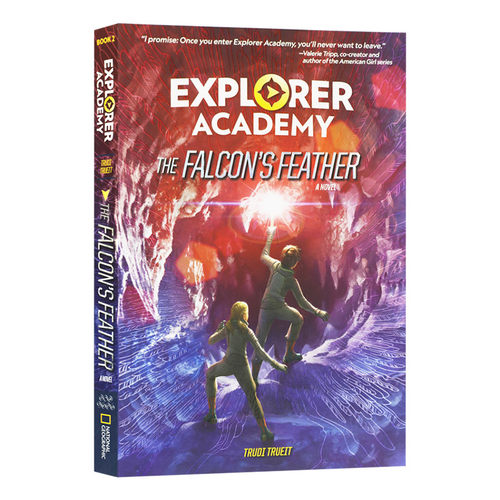 英文原版 Explorer Academy The Falcon's Feather Book 2 探险家学院2 英文版儿童图书